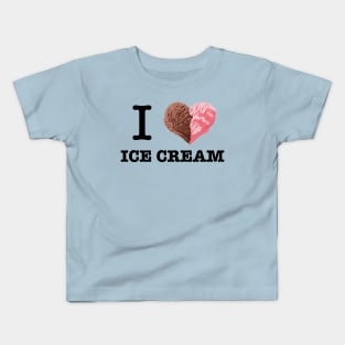 I Love Ice Cream - Icecream Kids T-Shirt